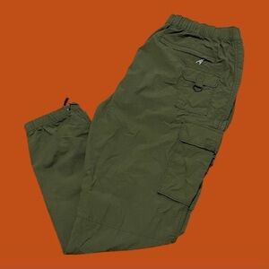 LCKR brand army green track pants size men’s XL